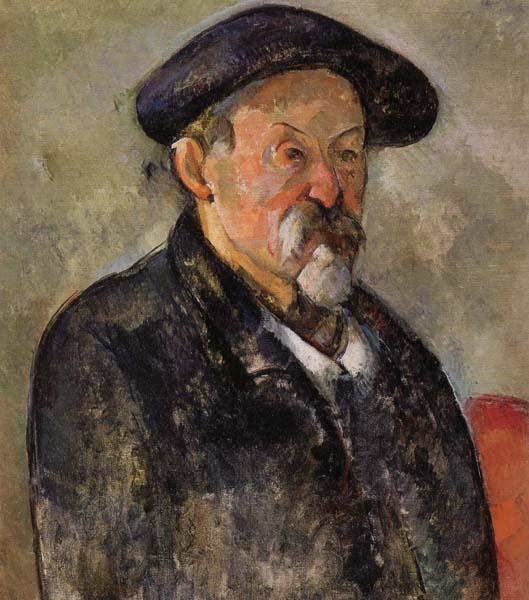 Paul Cezanne Autoportrait au beret oil painting picture
